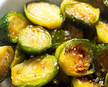 Brussels Sprouts In Garlic Butter