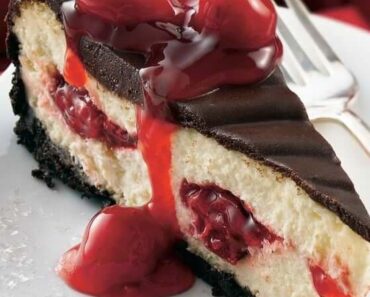 Chocolate Cherry Cheesecake