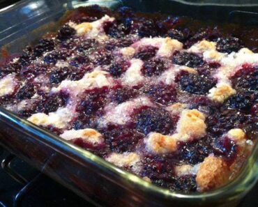 Homemade Kentucky Blackberry Cobbler