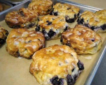 Sweet Blueberry Biscuits