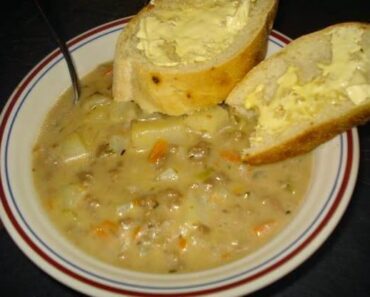 cheeseburger soup