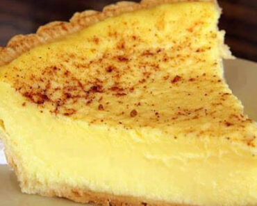 Old Fashioned Custard Pie