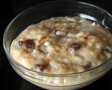 Old-Fashioned Rice Pudding