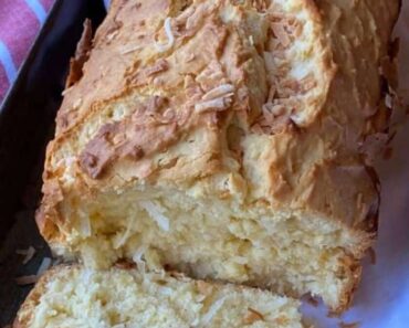 Coconut Cream Cheese Pound Cake