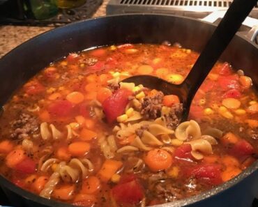 Vegetable Beef Noodle Soup