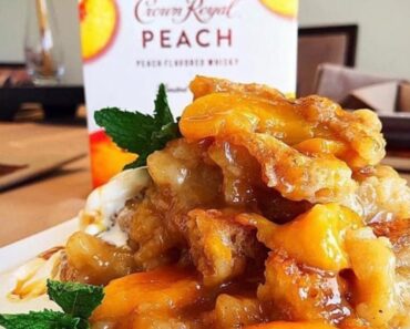 Crown Royal Peach Cobbler