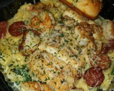 Cajun Pasta Shrimp and Chicken