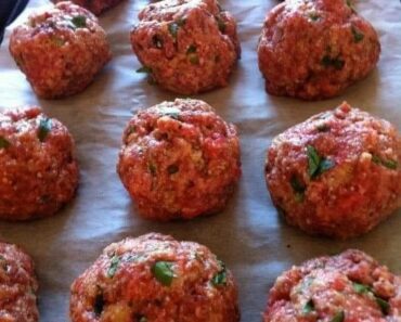 Easy Baked Meatballs