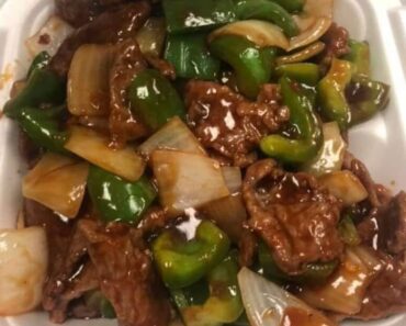 Chinese Pepper Steak