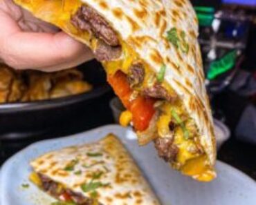 Philly Cheesesteak Quesadilla