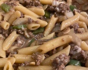 PHILLY CHEESESTEAK PASTA