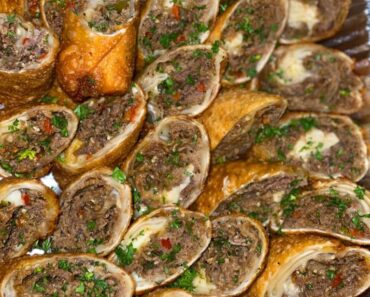 Cheesesteak Egg Rolls