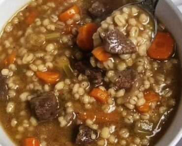 Beef Barley Soup Crock Pot !!