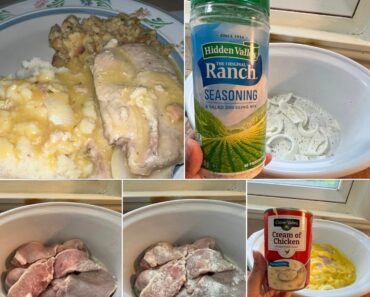 Crockpot Ranch Pork Chops