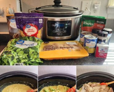 Creamy Chicken and Broccoli Crockpot  recipe