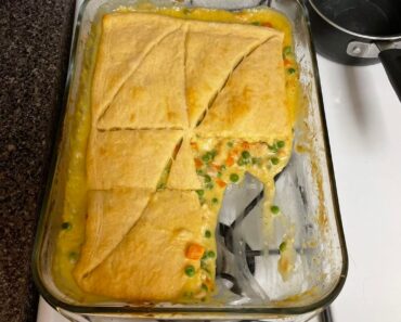 Lazy Chicken Pot Pie recipe