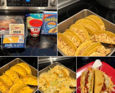 Baked Rotisserie Chicken Tacos recipe