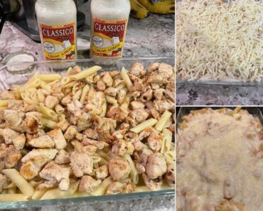 Creamy Chicken Alfredo Bake Recipe