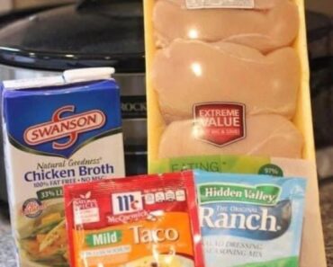 Crockpot Ranch Chicken Tacos recipe