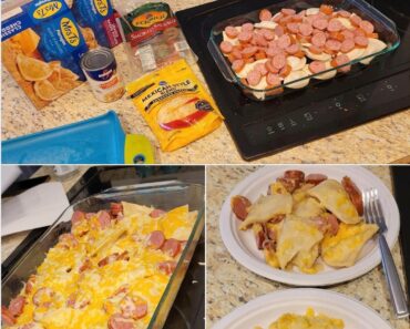 Pierogie & Kielbasa Casserole recipe