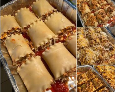 Lasagna rolls recipe