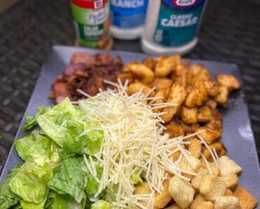 Deluxe Chicken Caesar Pasta Salad