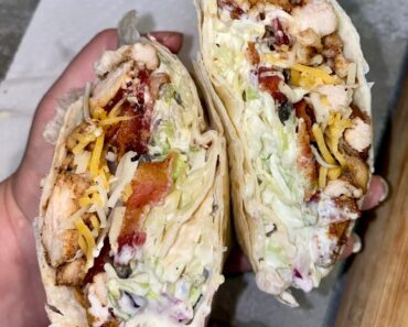 chicken bacon ranch wrap