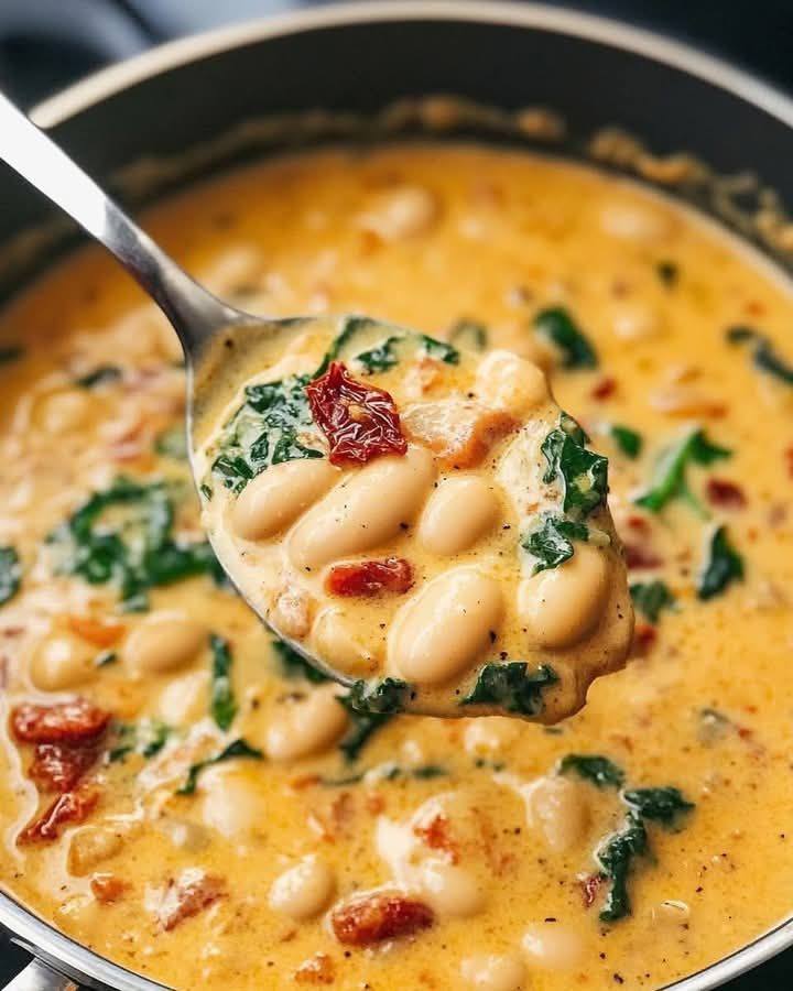 One-pan Creamy Tuscan Butter Beans