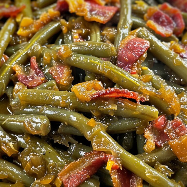 Easy crack green beans recipe