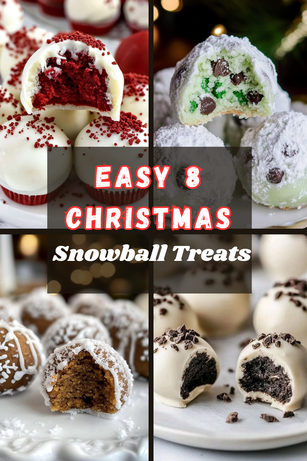 snowball cookie recipes for christmas desserts