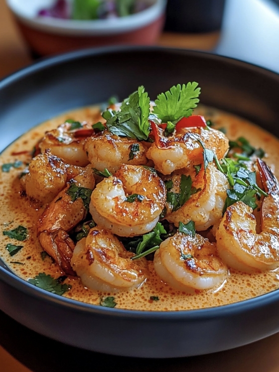 Rich & Creamy Thai Coconut Shrimp Curry
