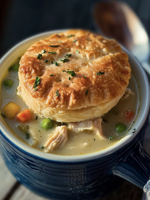 Homestyle Chicken Pot Pie Soup – Ultimate Cozy Comfort Bowl