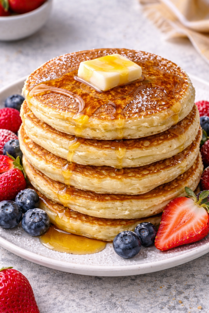 fluffy pancakes