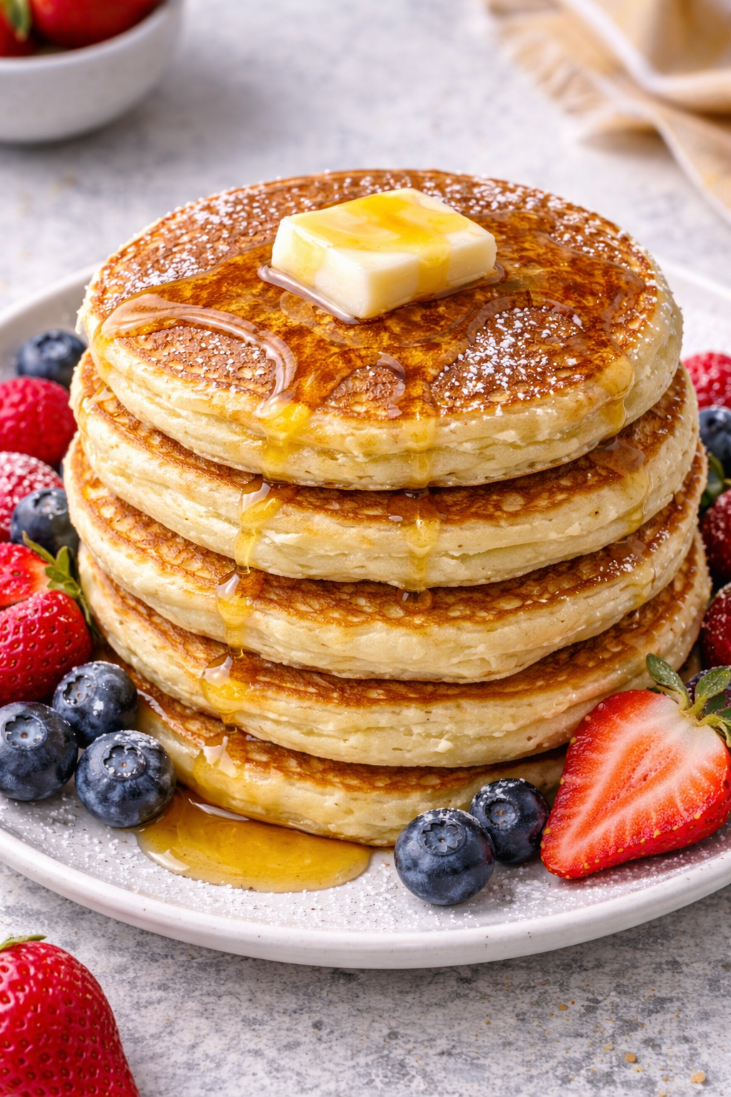 fluffy pancakes