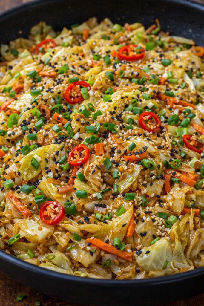 Asian Cabbage Stir Fry