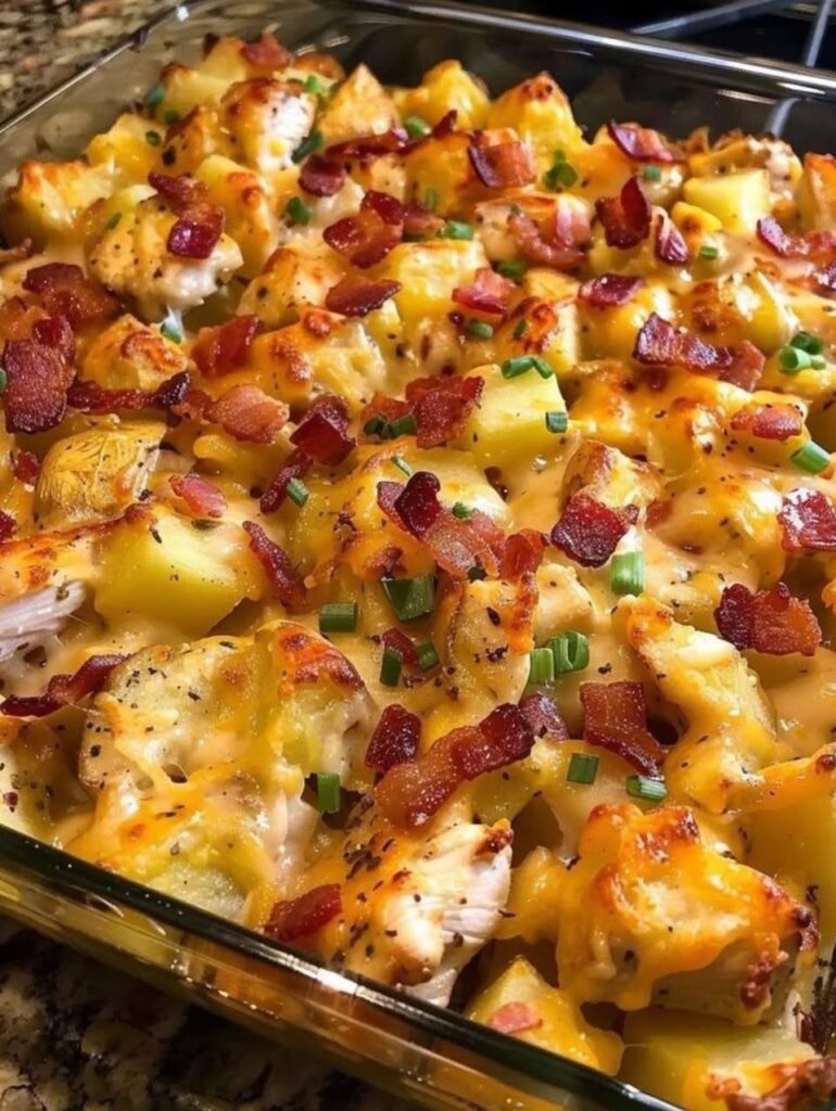 Cheddar Bacon Ranch Potatoes
