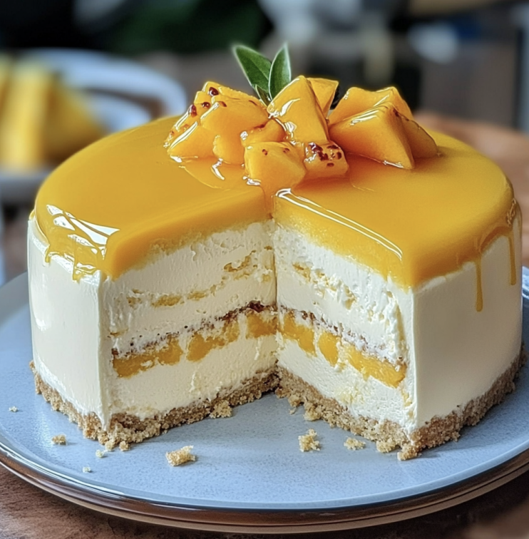 Mango Mousse Cake