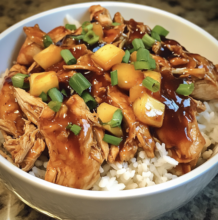 Sweet Hawaiian Crockpot Chicken