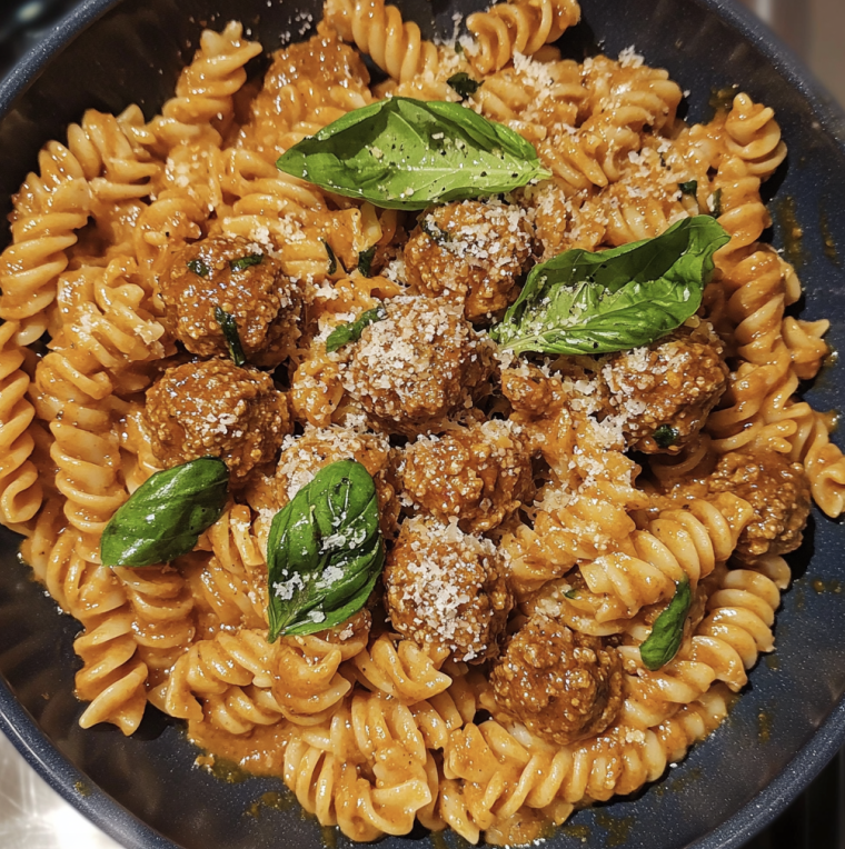 Salisbury Meatball Pasta