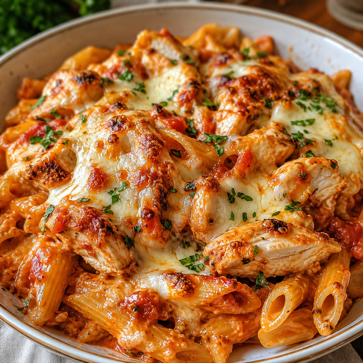 Chicken Parmesan Pasta