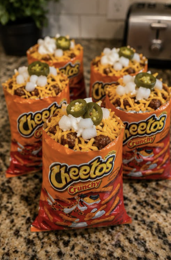 Walking Chili Cheese Cheetos