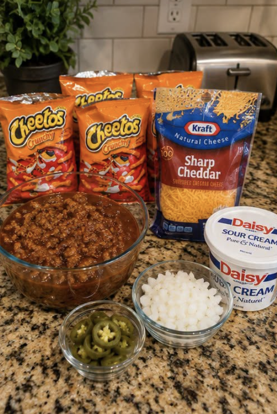 Walking Chili Cheese Cheetos