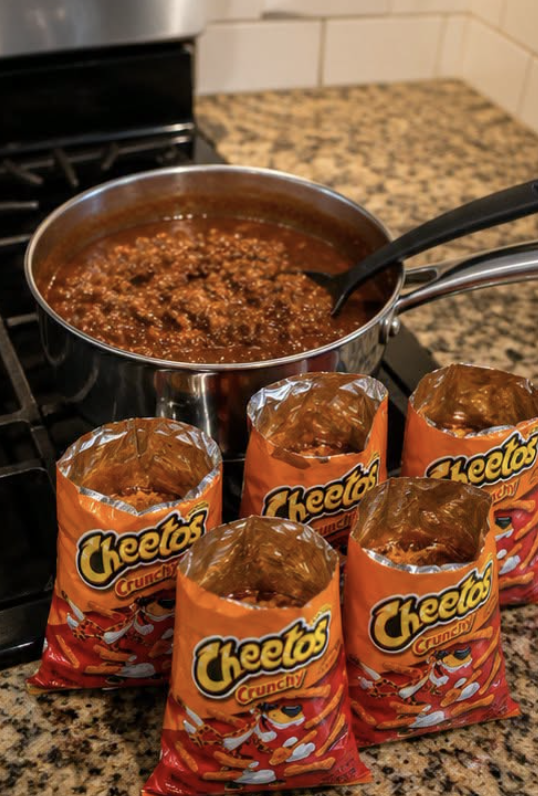 Walking Chili Cheese Cheetos