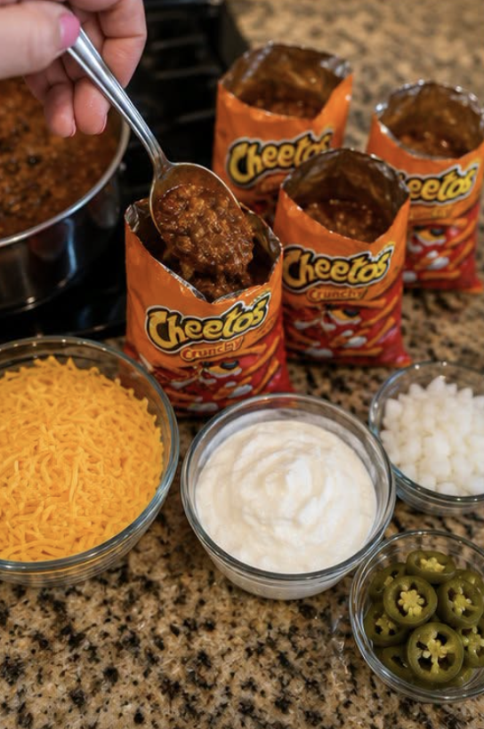 Walking Chili Cheese Cheetos