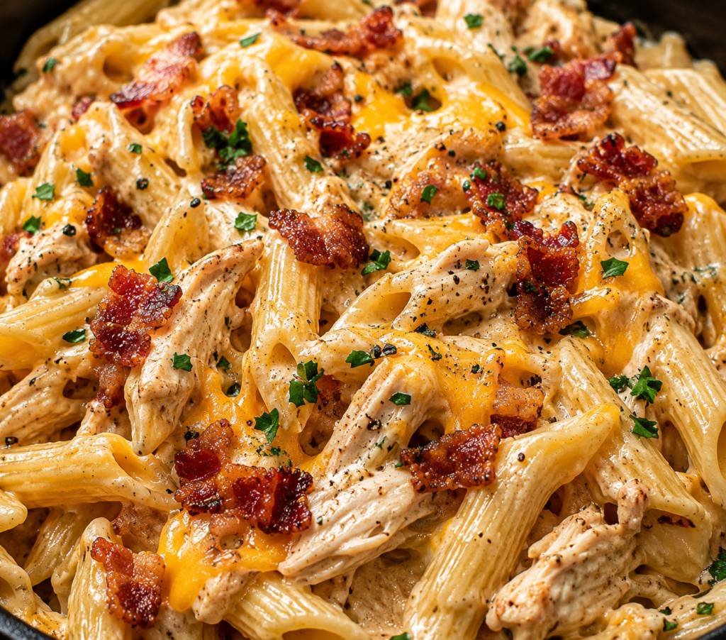 Cozy Crack Chicken Pasta